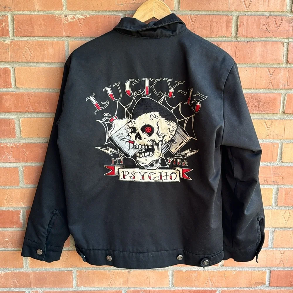 Lucky 13 | Jackets & Coats | Lucky 3 Biker Jacket Medium Lucky 13